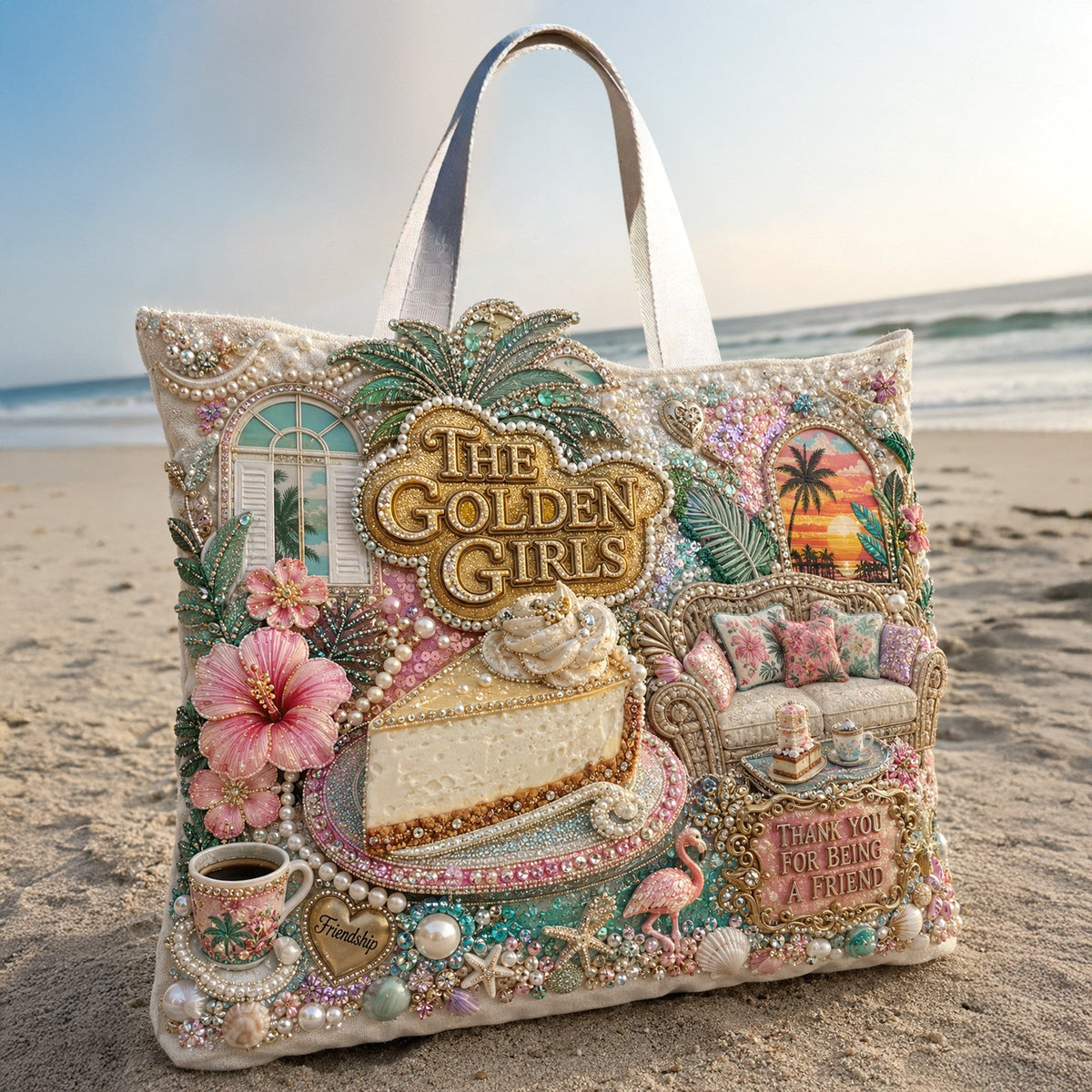 TGG Summer Vibes Tote Bag HTTT