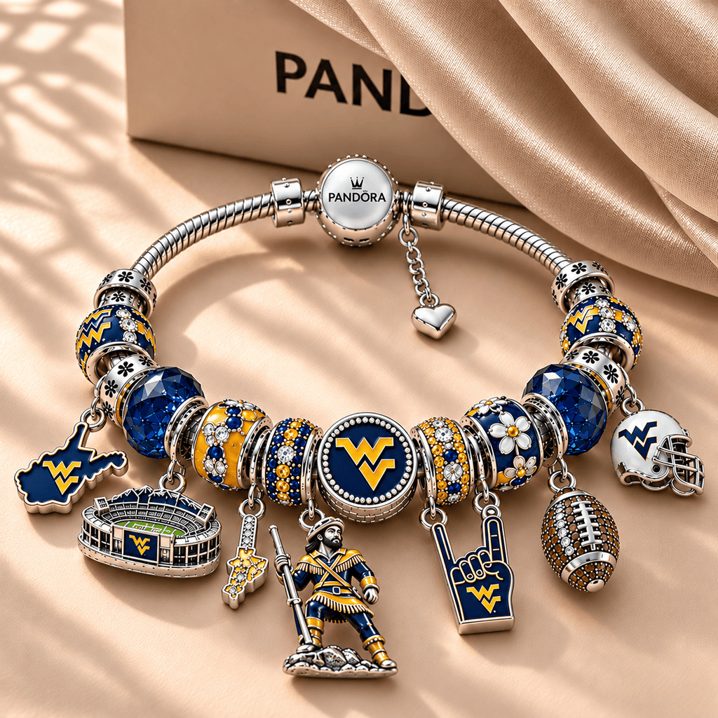 WVM Silver Charm Bracelet Set NTTB