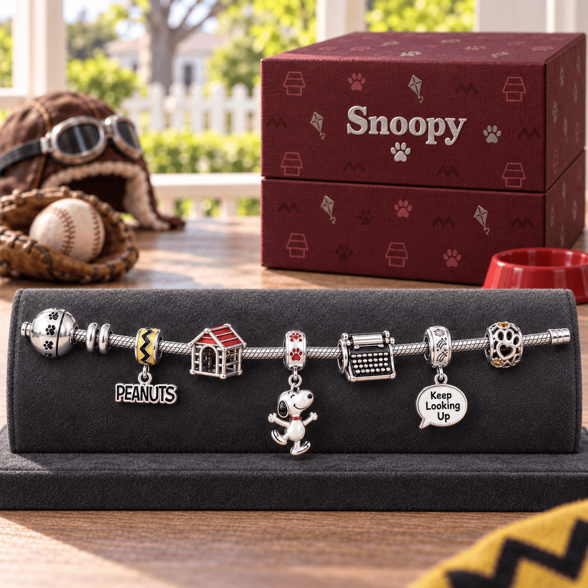 SPNY Silver Charm Bracelet Set HQH