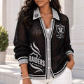LVR Women’s Open-Knit Cardigan NTKO