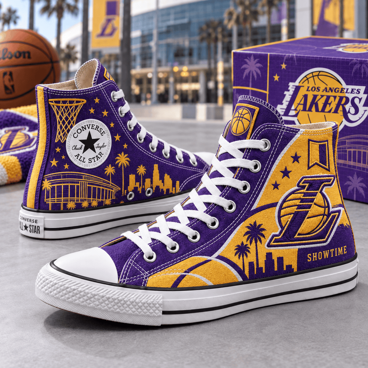 PREMIUM LAL HIGH-TOP SNEAKERS HQH