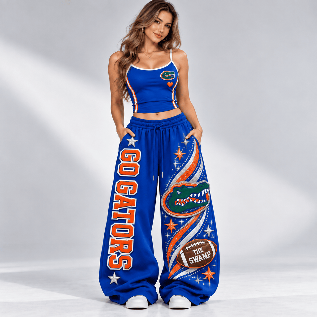 Premium FGT Sports-Inspired Cami & Wide-Leg Pants Set BMD