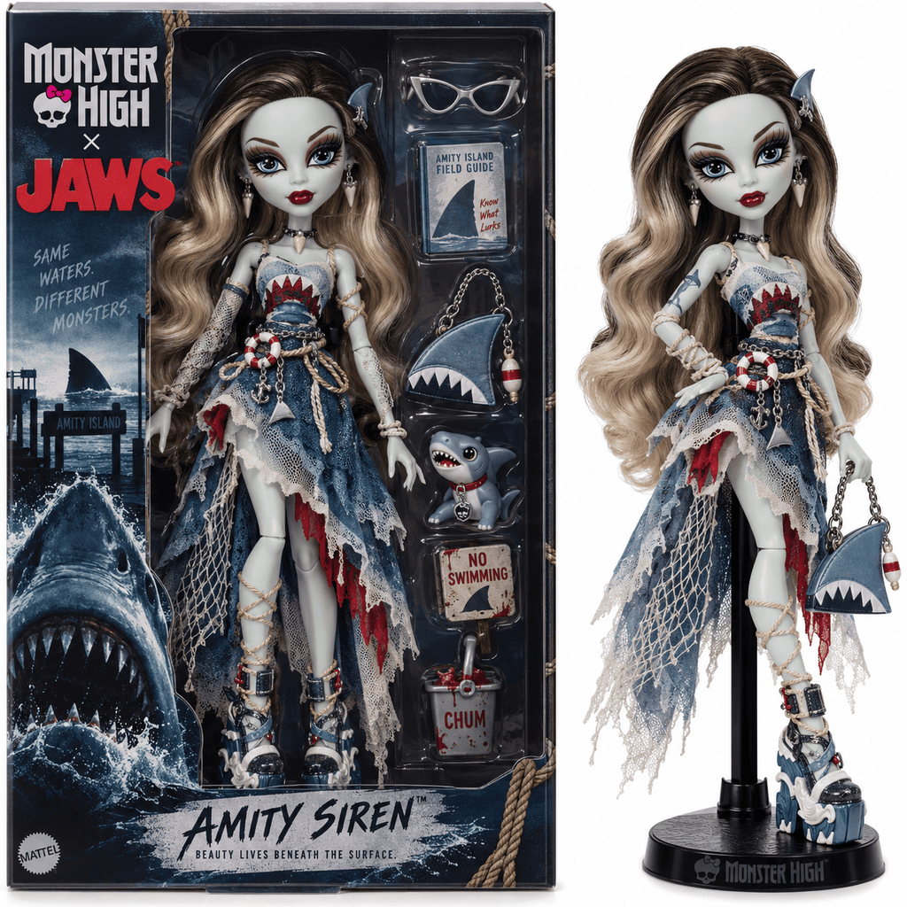 JAWS Premium Varsity Collector Figure NTTB