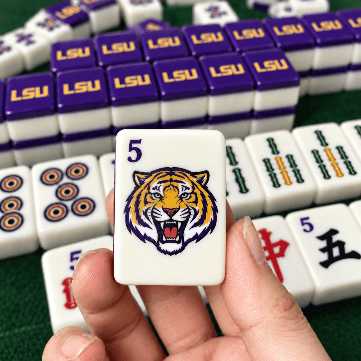 LSU Premium Mahjong Set – Game Night Edition PNPA