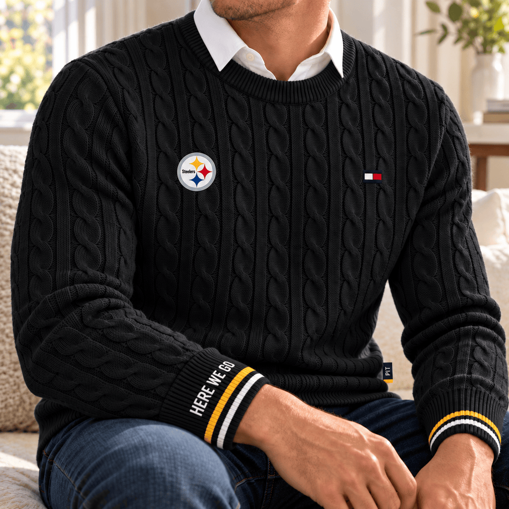 PBS PREMIUM Cable-knit Swrater NHVH