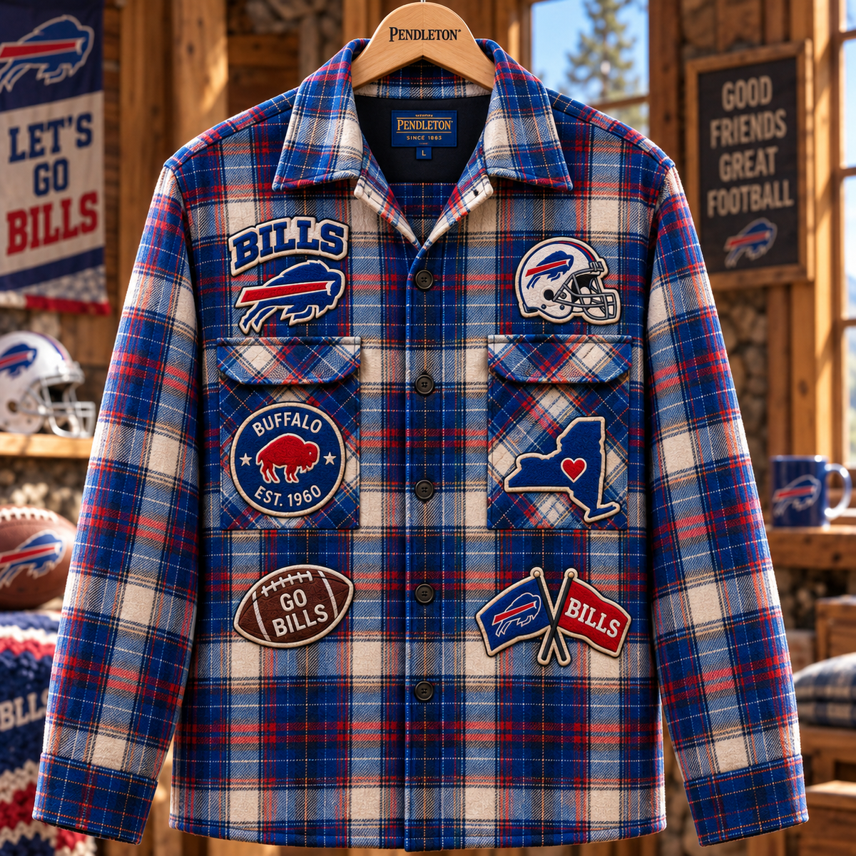 Premium BFBL Pendleton Board Shirt Collection TTNL