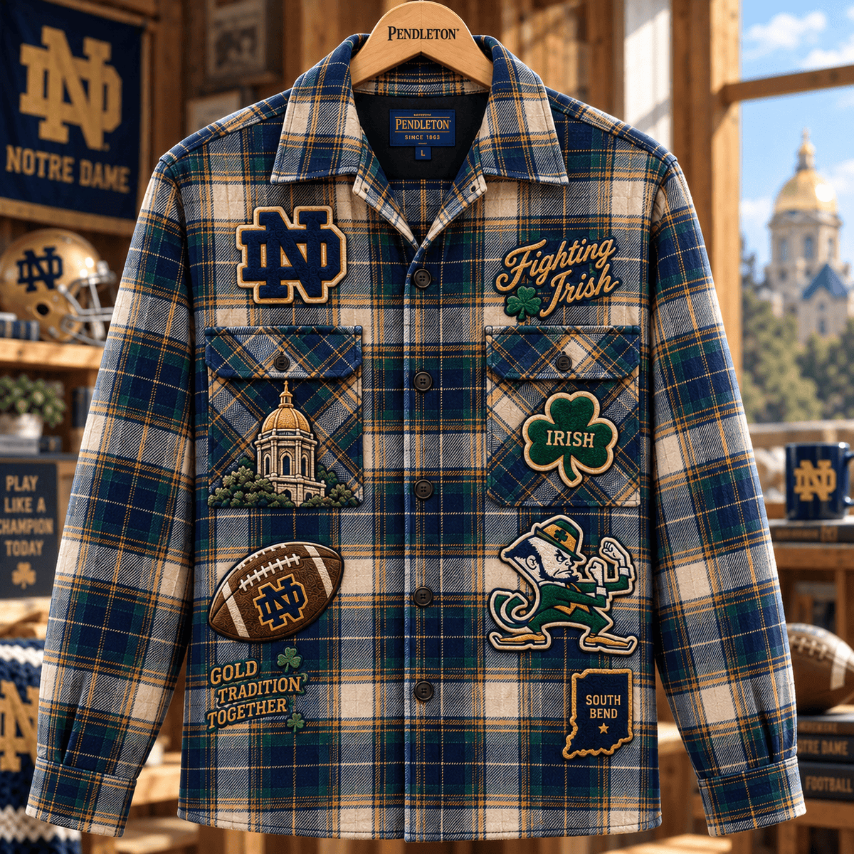 Premium NDFI Pendleton Board Shirt Collection TTNL
