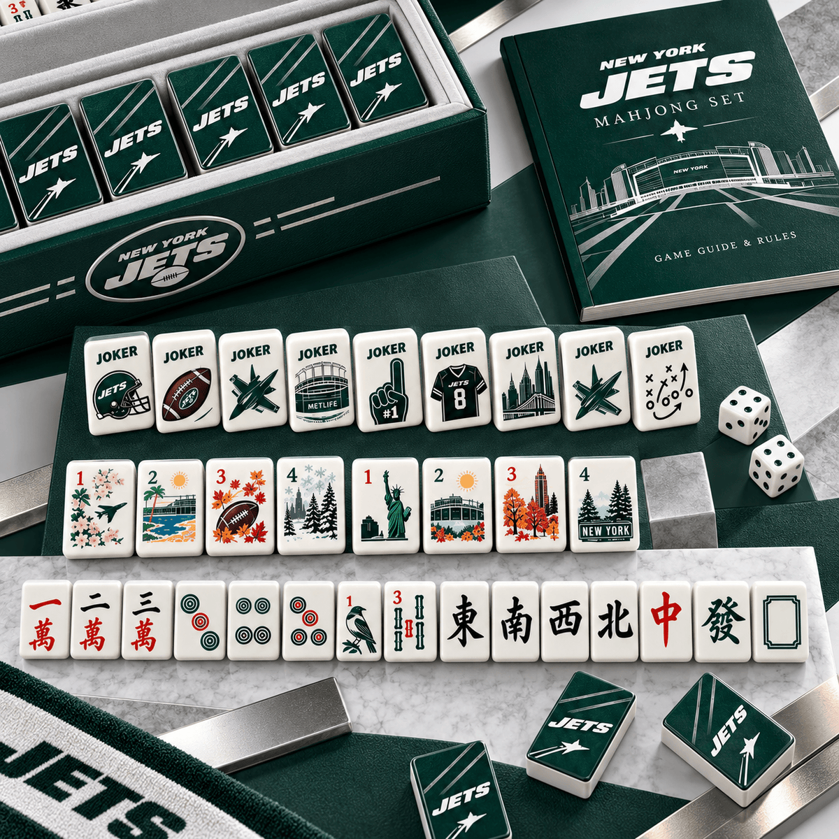 Premium NYJ Mahjong Tiles Set TNSM