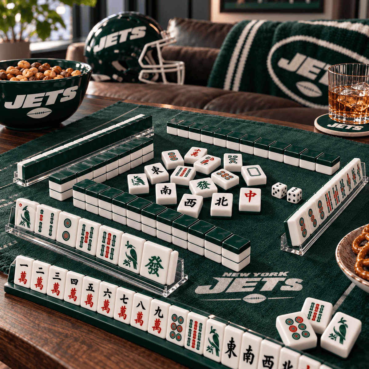Premium NYJ Mahjong Tiles Set TNSM