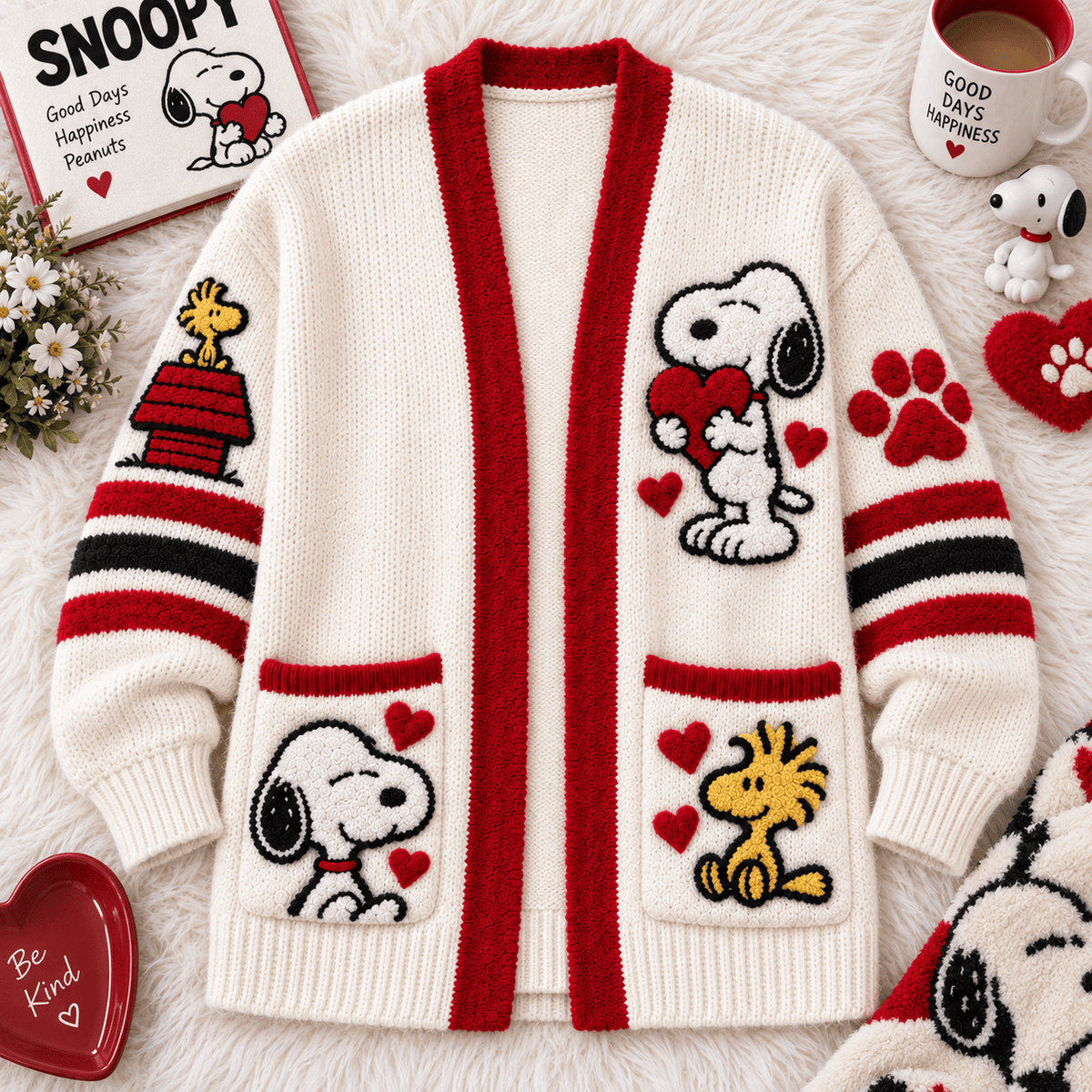SNPY Women’s Open-Front Cardigan NTKO