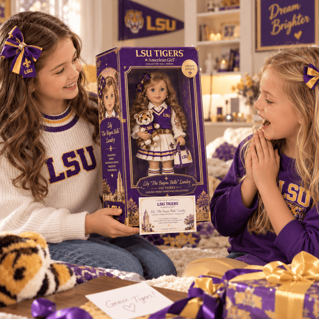 Premium LSU Commemorative Collector Doll PDL