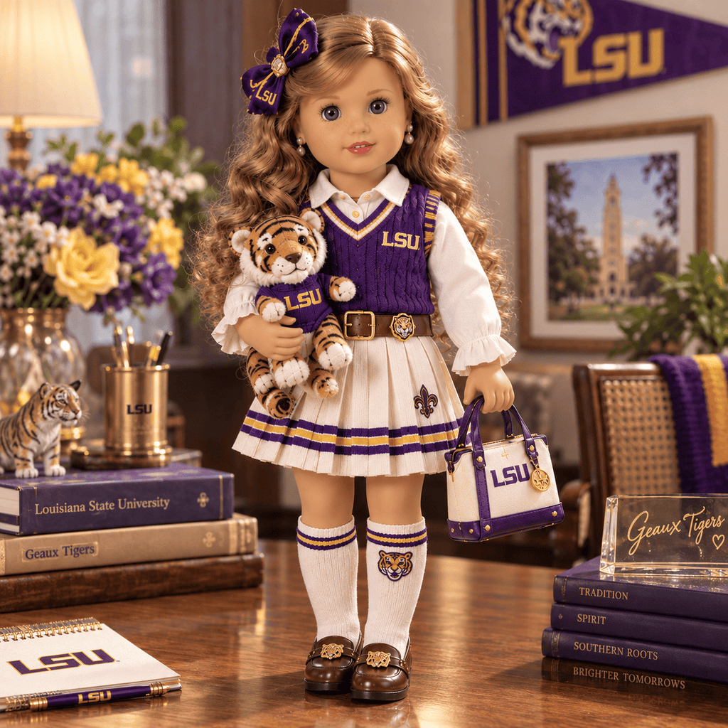 Premium LSU Commemorative Collector Doll PDL