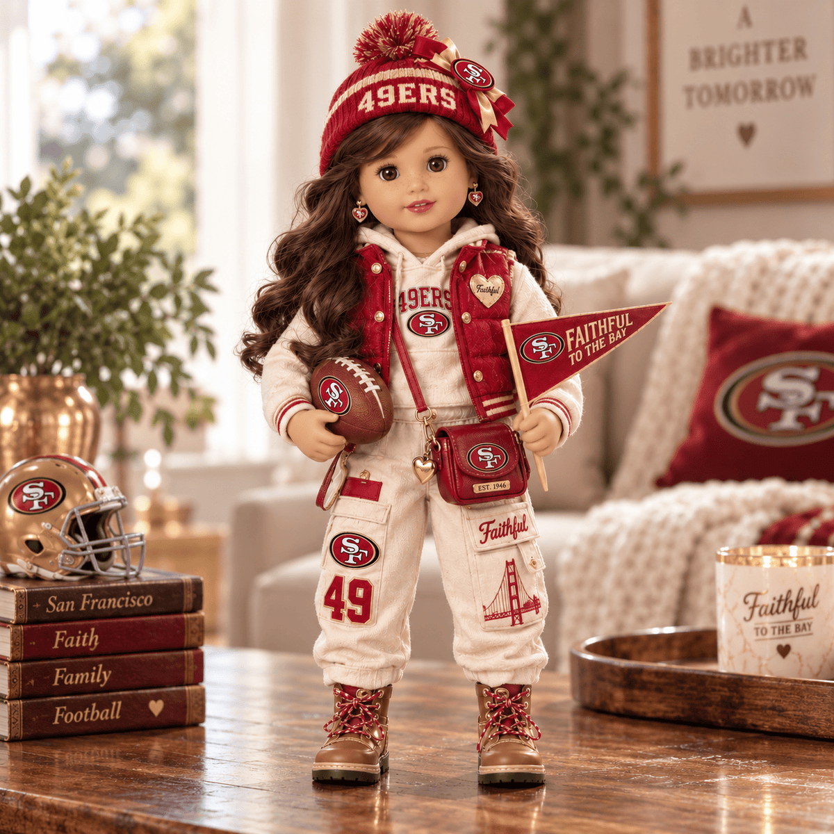 Premium SF49 Commemorative Collector Doll PDL