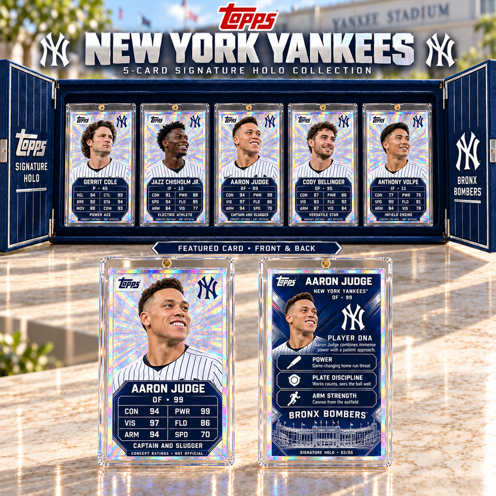 NYY Premium Card Collector’s Box Set NHVH