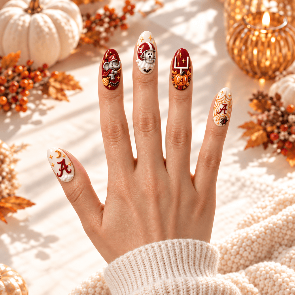 Handmade ACT Press On Nails TMH