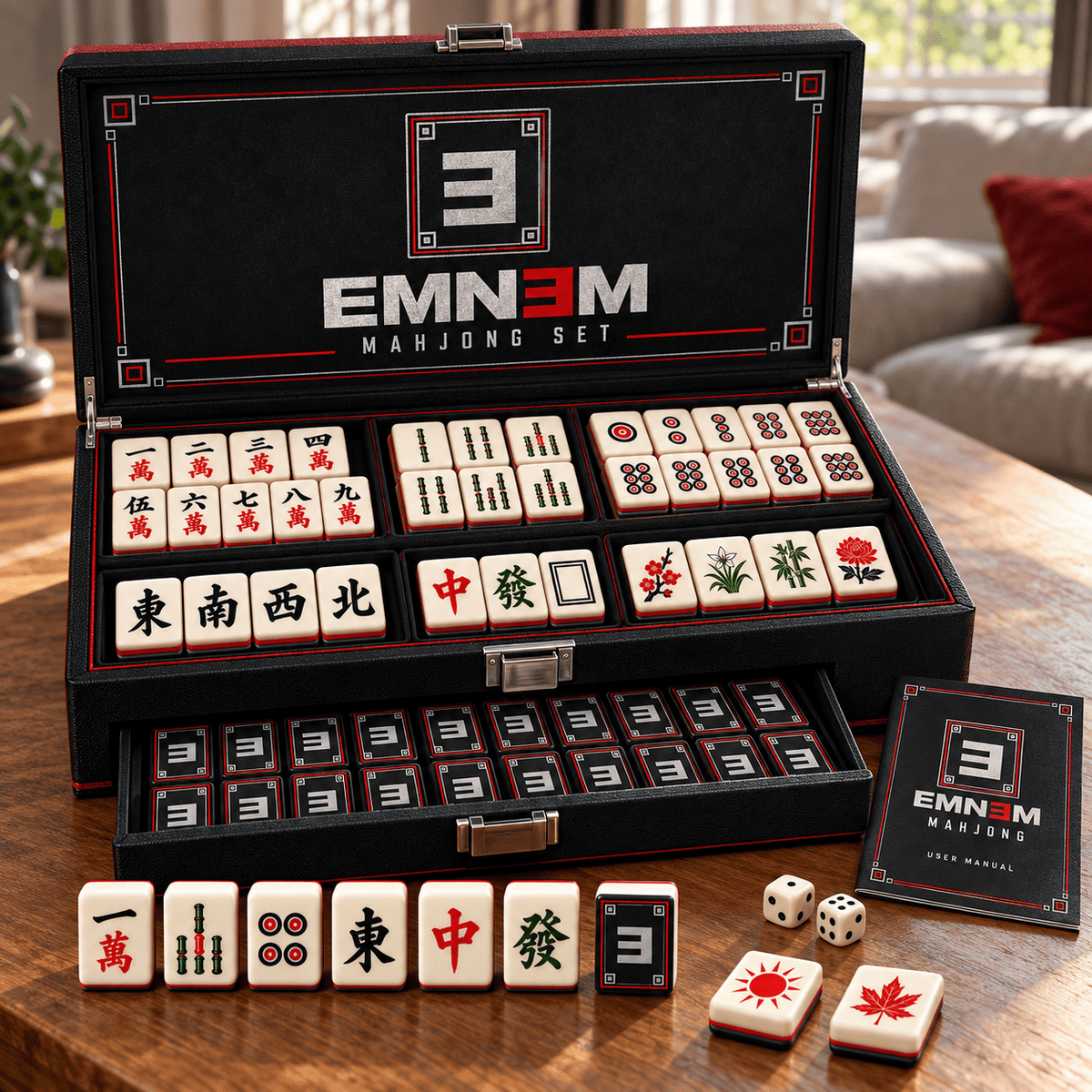 EMN Premium Mahjong Set – Game Night Edition PNPA