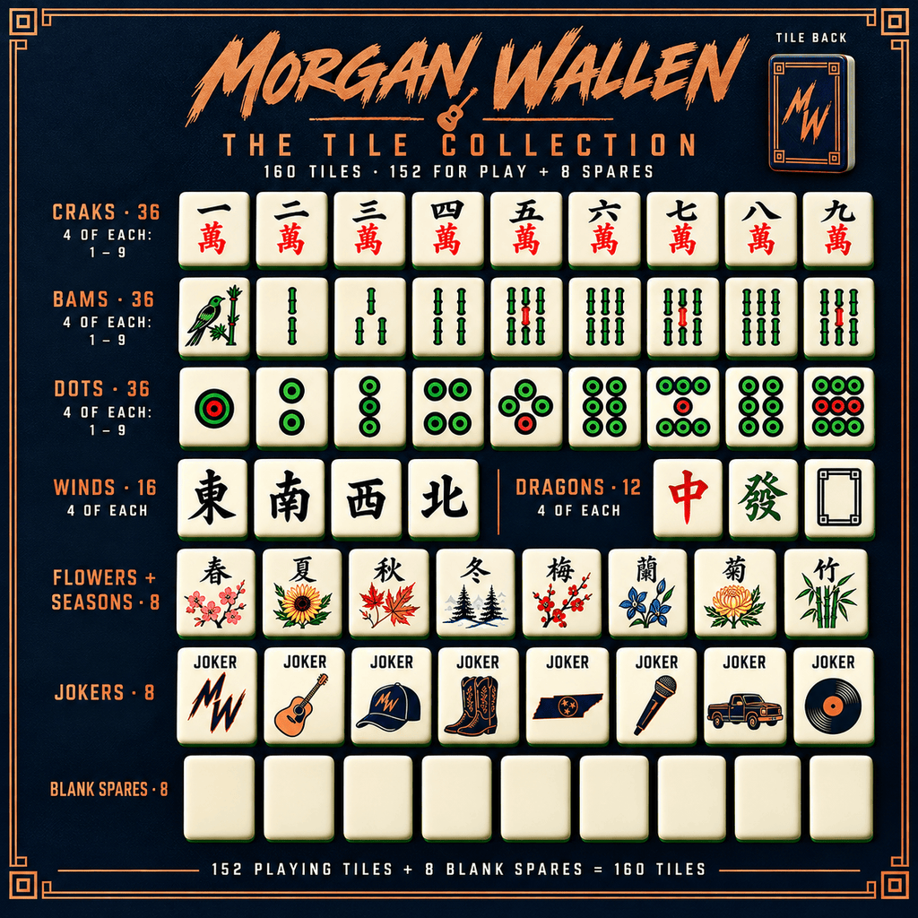 MGWL Premium Mahjong Set – Game Night Edition PNPA