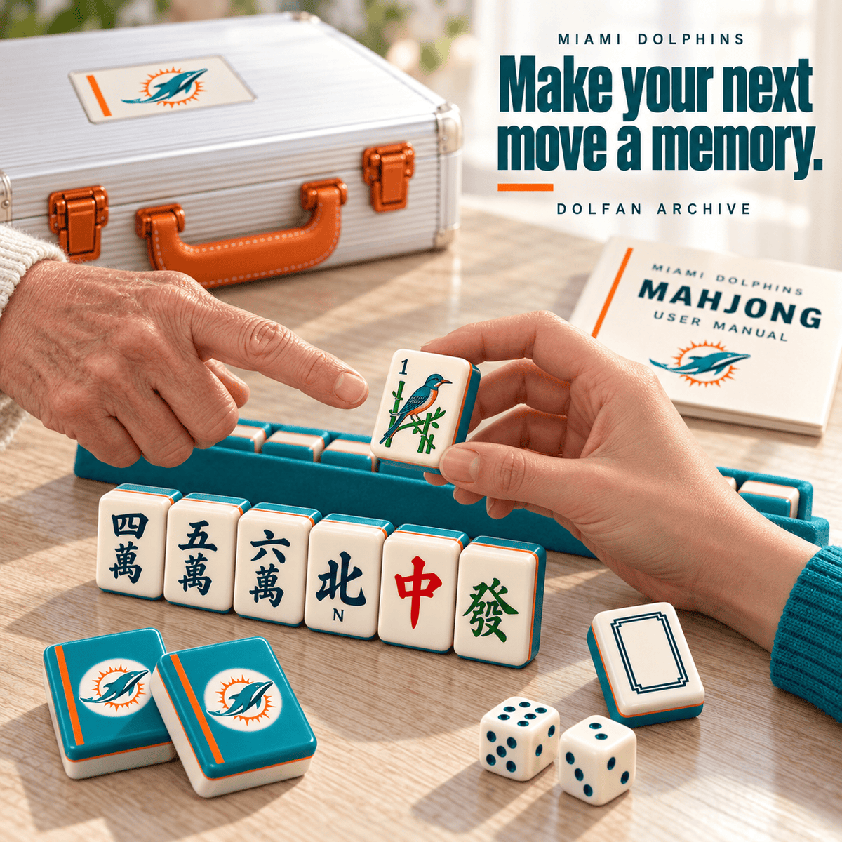 Premium MDP Mahjong Tiles Set TTMH