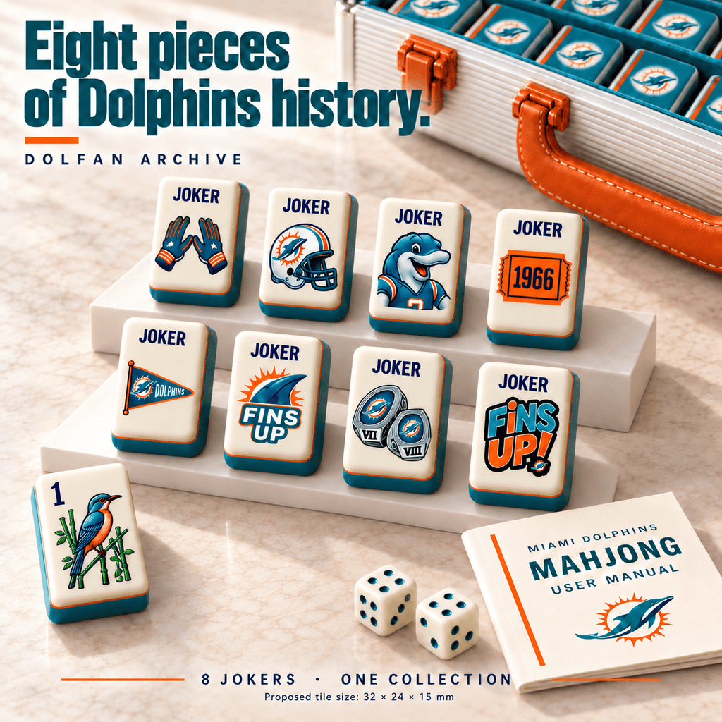 Premium MDP Mahjong Tiles Set TTMH
