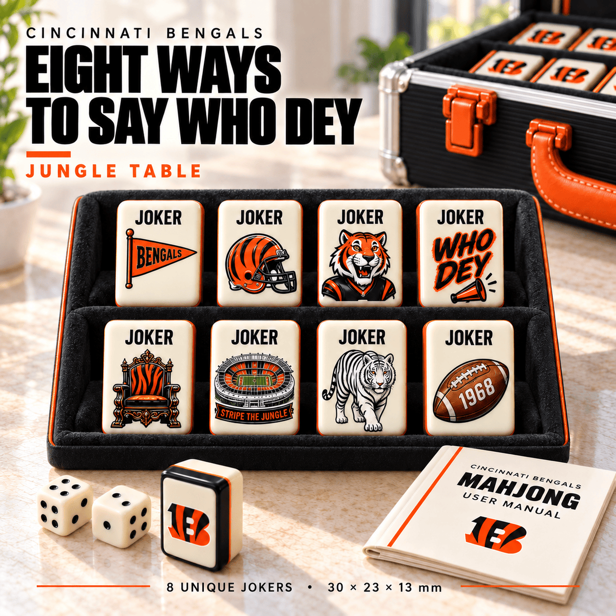 Premium CCBG Mahjong Tiles Set TTMH