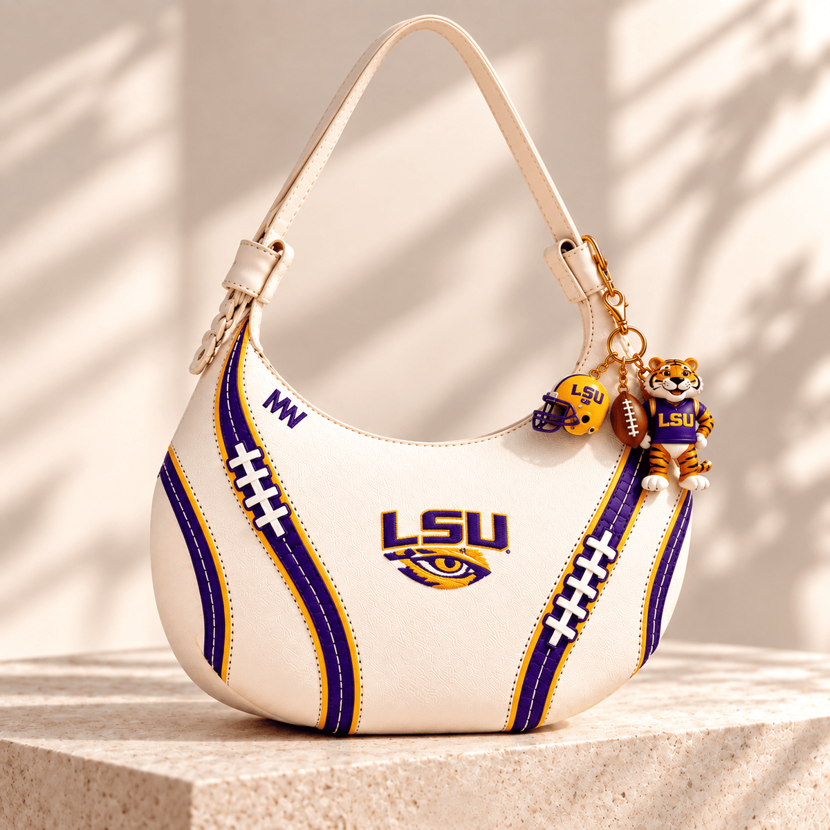 LSU Premium Hobo Bag TMH