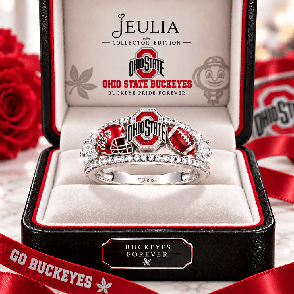 OSB Premium Charm Pavé Statement Ring NTNA
