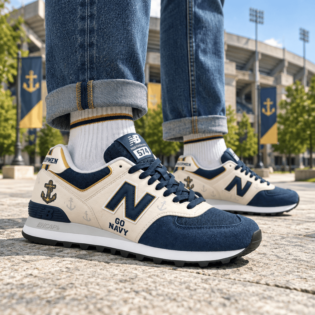 NMSM Premium NB 574 Sneaker DNBN